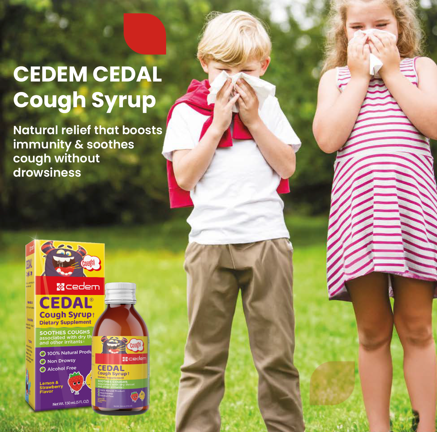 CEDAL: A Honey and Chamomile Cough Syrup for Throat Comfort and Family ...